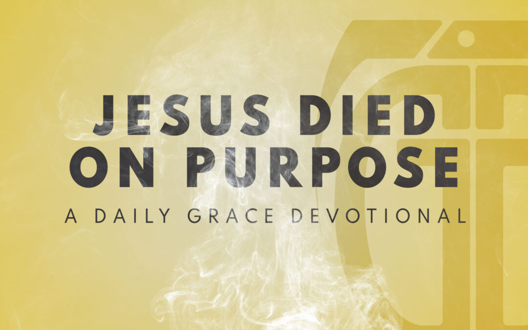 Jesus Died on Purpose