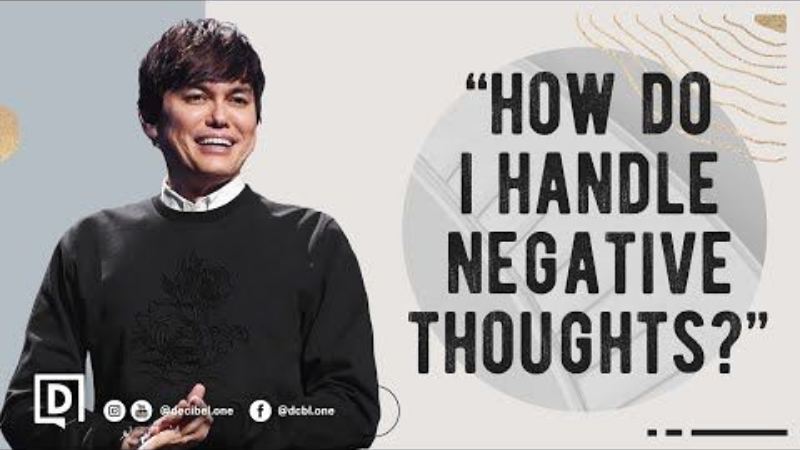 Joseph Prince: How do I handle negative thoughts?