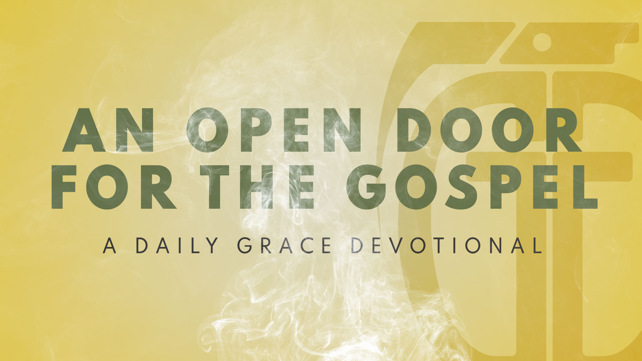 An Open Door for the Gospel - Grace Grenade