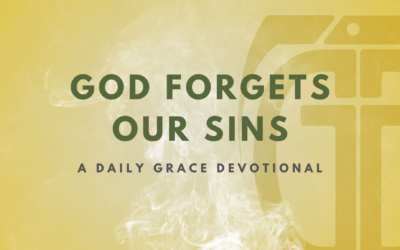 God Forgets Our Sins