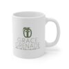 Grace Grenade Logo Mug | GREEN Logo | Ceramic Mug 11oz - Image 2