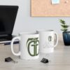 Grace Grenade Logo Mug | GREEN Logo | Ceramic Mug 11oz - Image 4