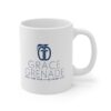 Grace Grenade Logo Mug | NAVY Logo | Ceramic Mug 11oz - Image 2