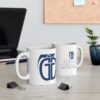 Grace Grenade Logo Mug | NAVY Logo | Ceramic Mug 11oz - Image 4