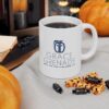 Grace Grenade Logo Mug | NAVY Logo | Ceramic Mug 11oz - Image 6