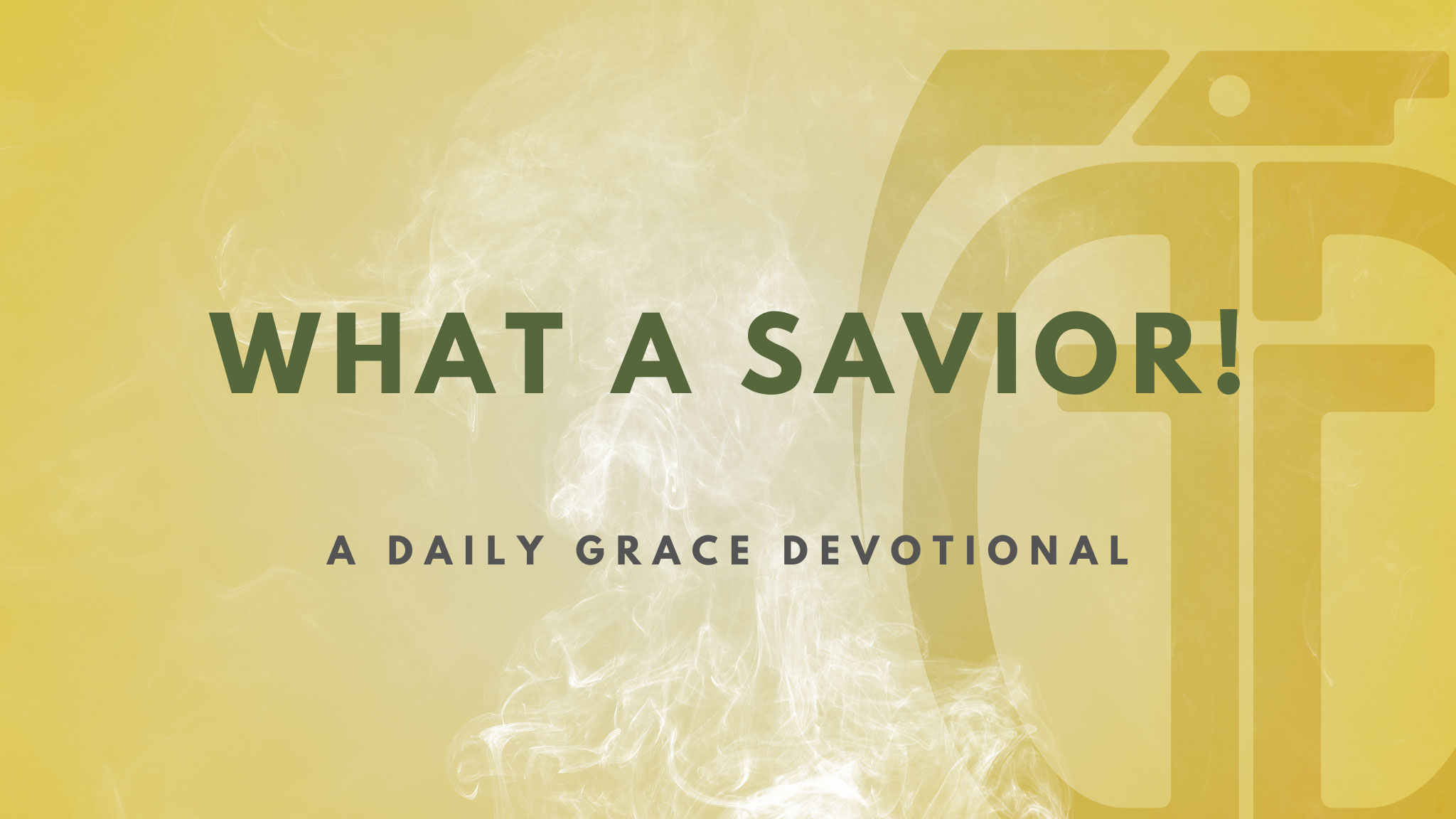 What a Savior! - Grace Grenade