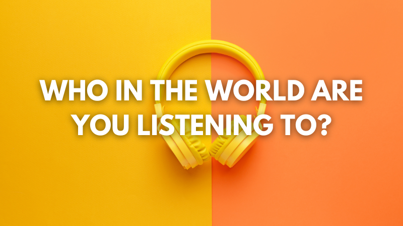 Lee Penley: Who In The World Are You Listening To?