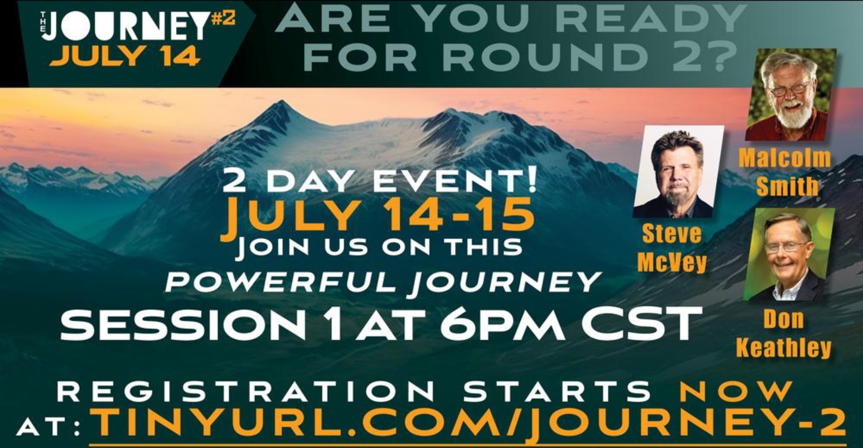 Journey 2 Conference Details | July 14-15