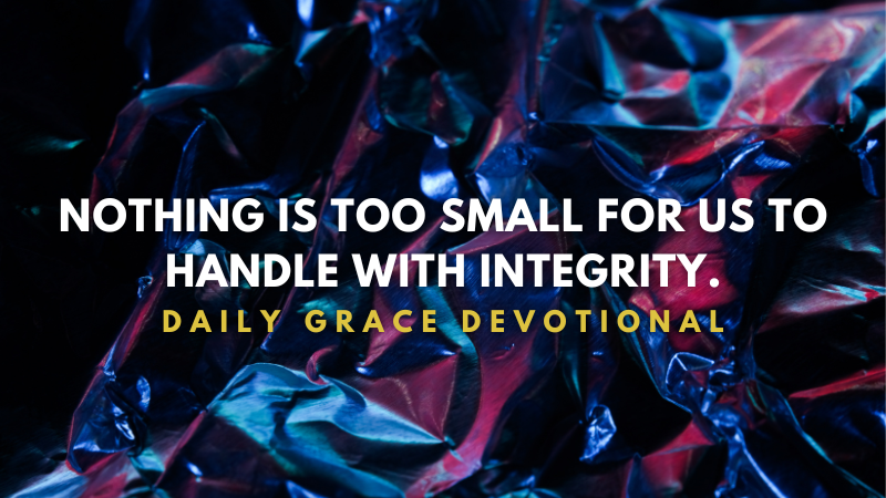 Realize Your Integrity In Christ